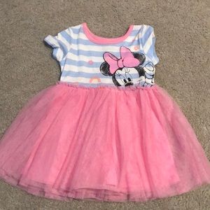 Toddler girl- Minnie Mouse toule skirt dress